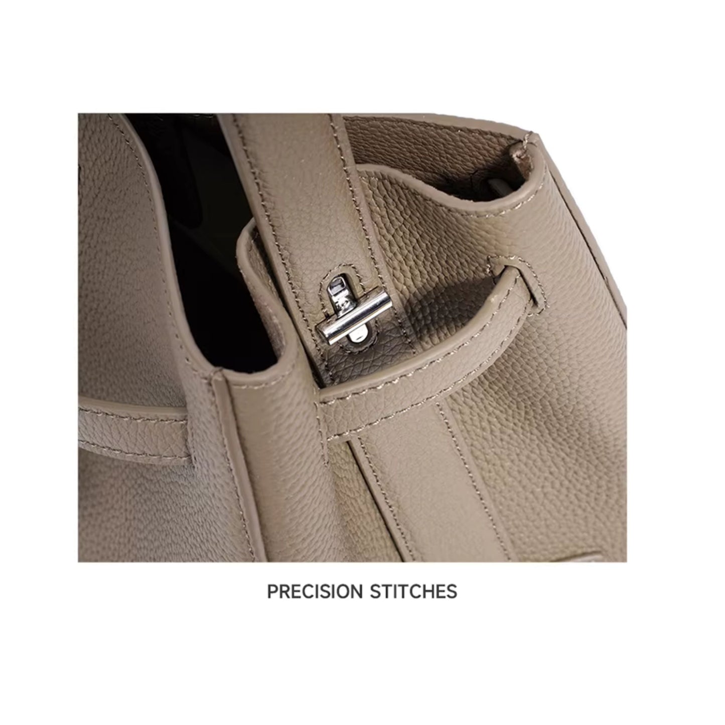 The NOVA: Structured Top-Grain Leather Satchel