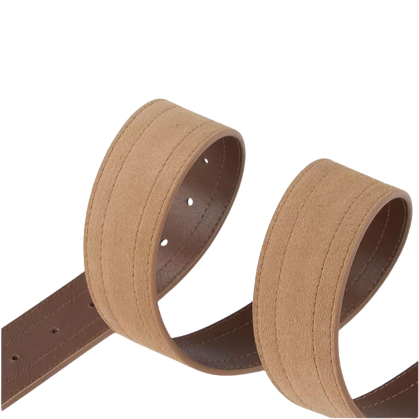 Hideclusive Women's Premium Genuine Suede Leather Belt