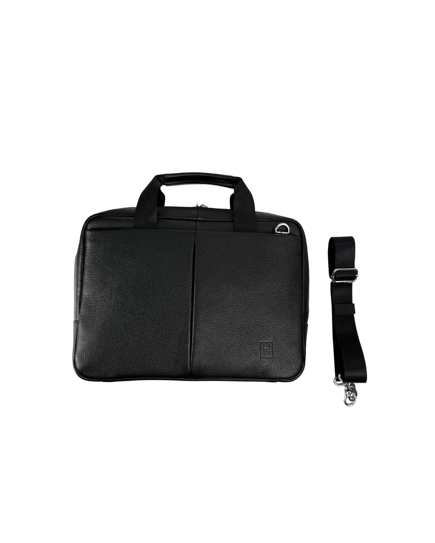 The Manhattan Workbag - Hideclusive Premium Leather Executive Briefcase & Messenger Bag | Fits 15" Laptop | Coffee