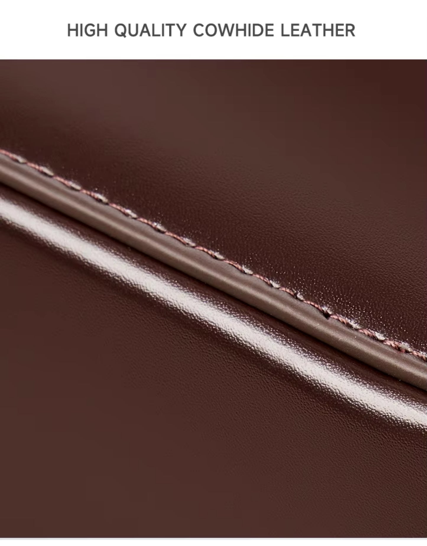 Hideclusive Exquisite Women Bags Designer Luxury Leather Tote Handbag Genuine Cowhide Waxed Leather Fashion Casual Bag