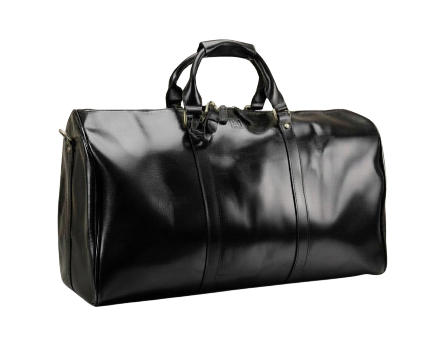 The Weekender - Hideclusive Men's Crazy Horse Leather Travel Duffel Bag | Crazy Horse Leather Weekender with Shoe Compartment | Large Carry-On Luggage (60cm)