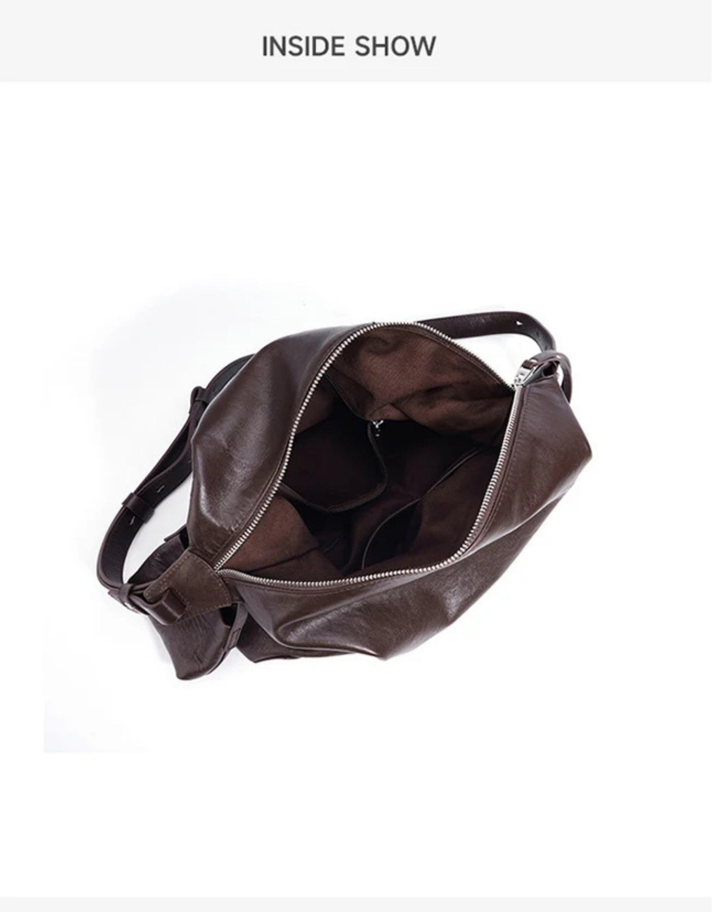 Hideclusive Designer Luxury Genuine Cowhide Leather Women's Tote Handbag Top Grain Cowhide Zipper Handmade Shoulder Handbags