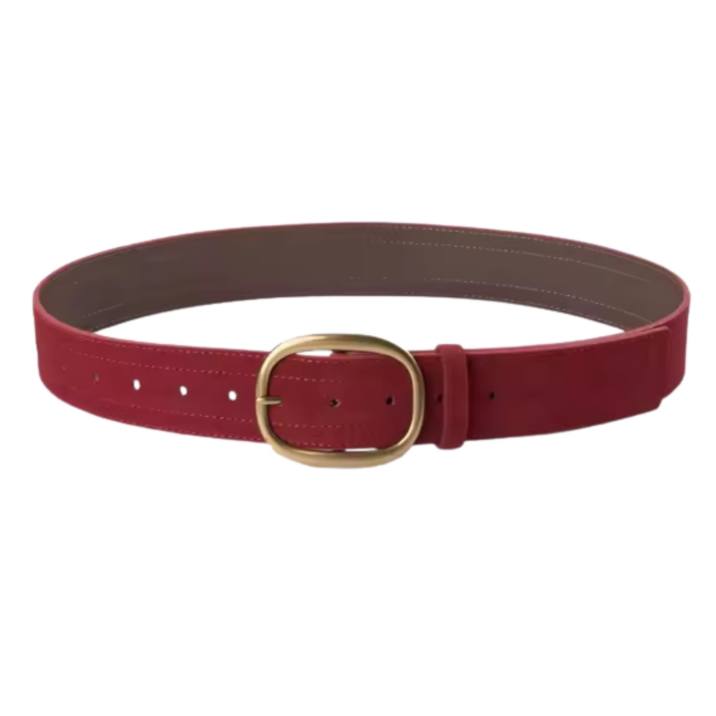Hideclusive Women's Premium Genuine Suede Leather Belt