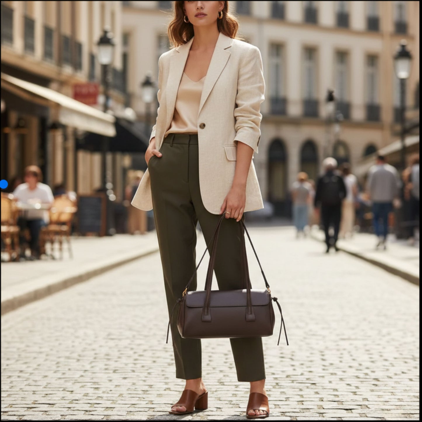 Hideclusive Candy Shaped Genuine Leather Handbags for Women Casual Fashion High Quality Cowhide Women's Shoulder Bags Travel Bags