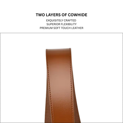 Wide Leather Corset Waist Belt for Women | Cowhide Cinch Belt for Dresses | Hideclusive