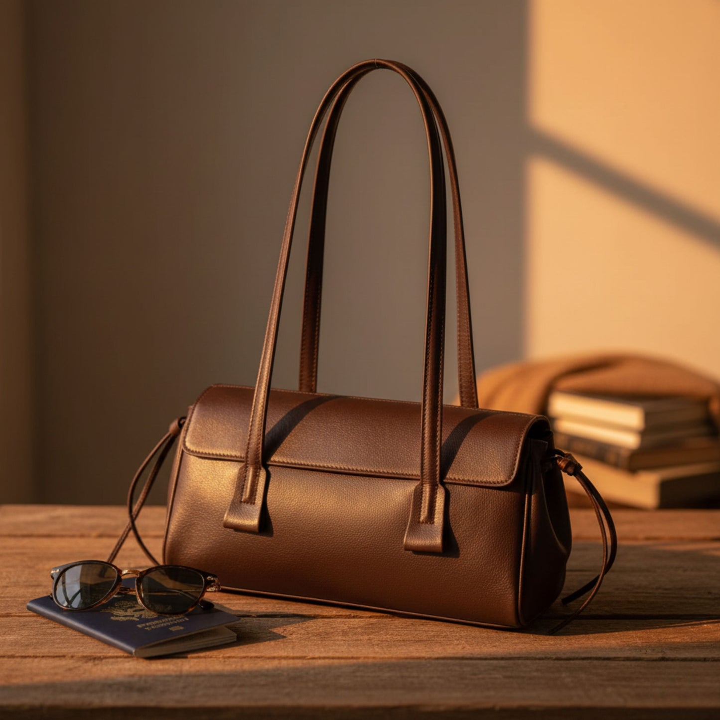 Hideclusive Candy Shaped Genuine Leather Handbags for Women Casual Fashion High Quality Cowhide Women's Shoulder Bags Travel Bags