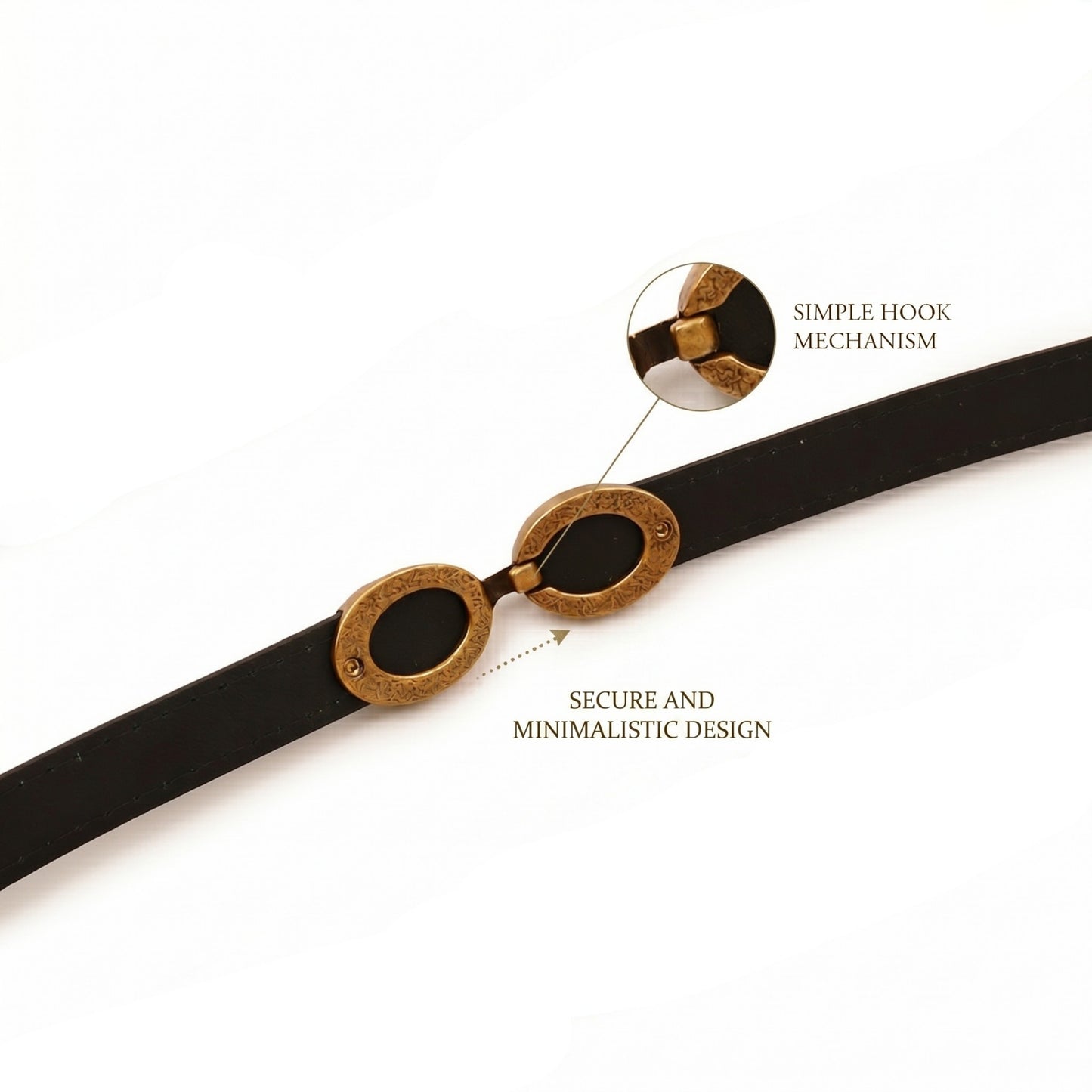 Aura Infinity Genuine Leather Belt for Dresses & Jeans - Women Skinny Cowhide Adjustable Waist Strap 1.4cm Thin Dress Belt Black Caramel Red