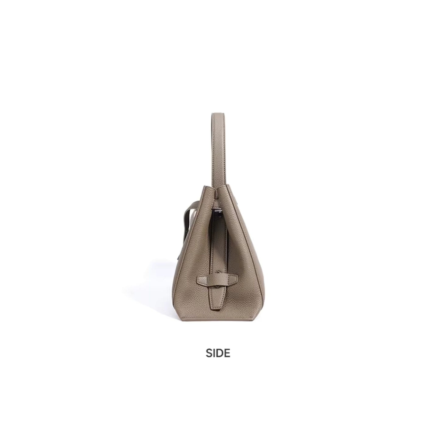 The NOVA: Structured Top-Grain Leather Satchel