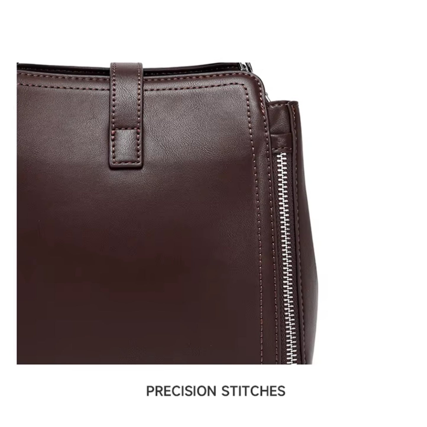 La Petit: Luxury Suede & Frosted Leather Crossbody Bag