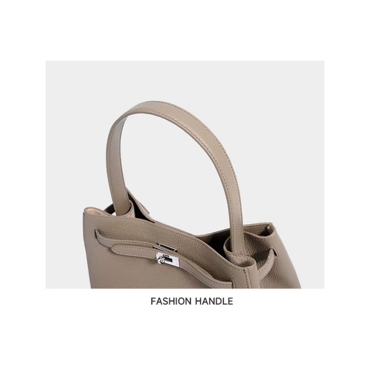 The NOVA: Structured Top-Grain Leather Satchel