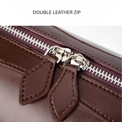 The Avenue 33 Leather Barrel Bag for Women | Full-Grain Cowhide | Hideclusive