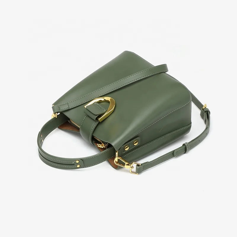 The ELARA - 100% Cowhide Leather Luxury Handbag for Women
