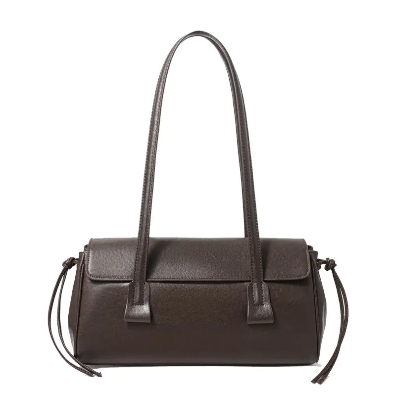 Hideclusive Candy Shaped Genuine Leather Handbags for Women Casual Fashion High Quality Cowhide Women's Shoulder Bags Travel Bags